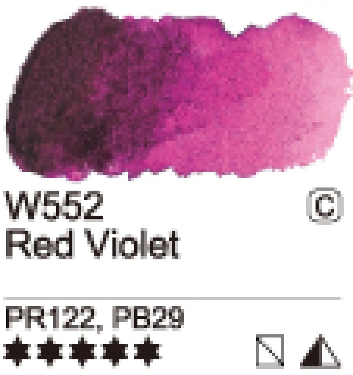 Akvarelová barva Mijello 15ml – 552 Red Violet