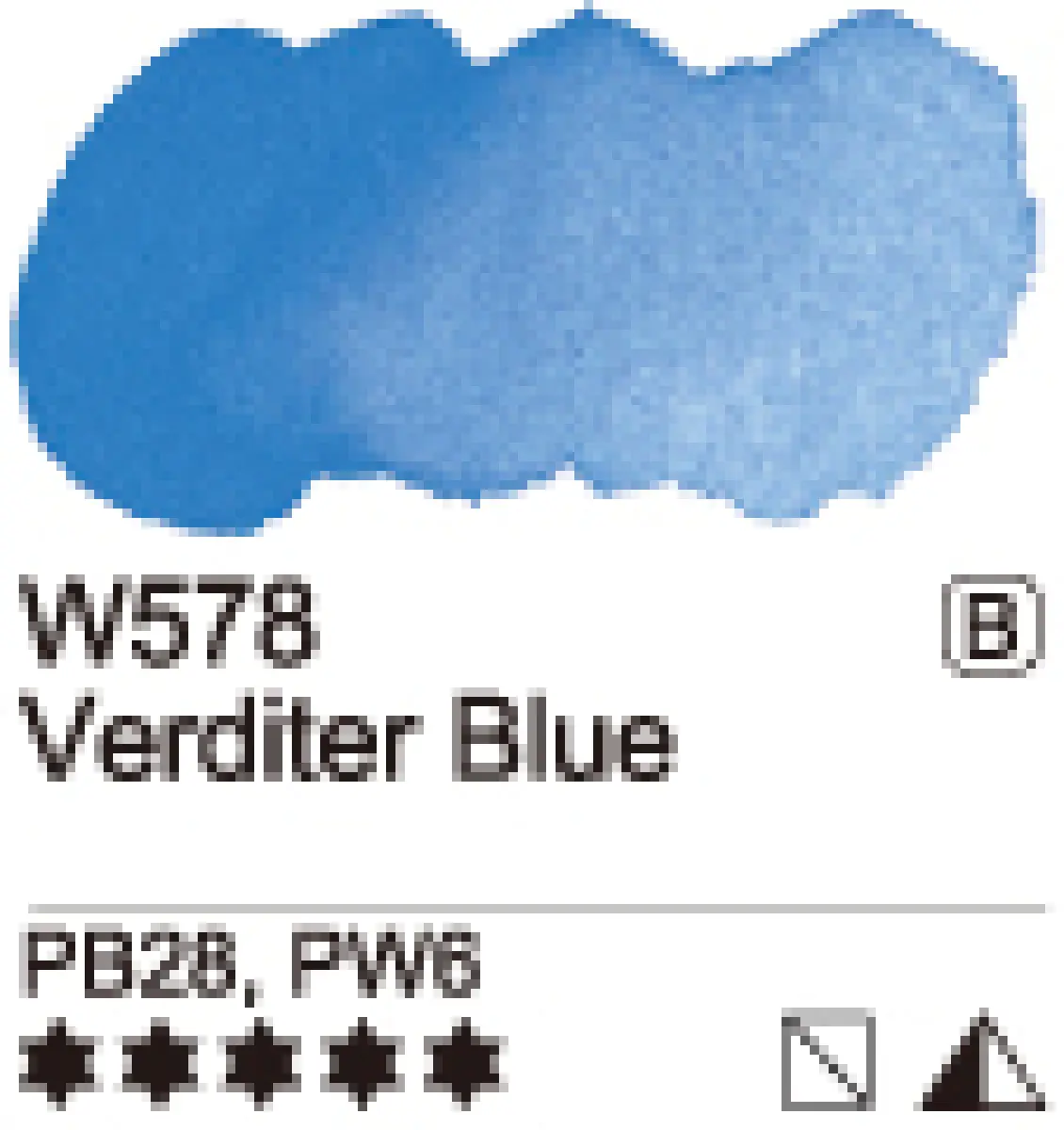 Akvarelová barva Mijello 15ml – 578 Verditer Blue