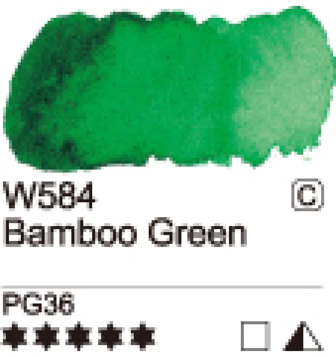 Akvarelová barva Mijello 15ml – 584 Bamboo Green