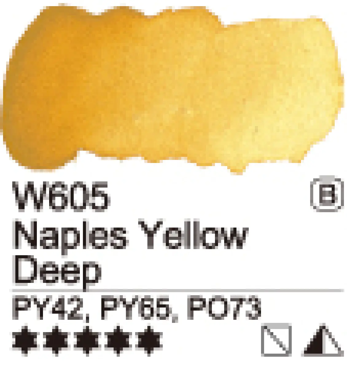 Akvarelová barva Mijello 15ml – 605 Naples Yellow Deep
