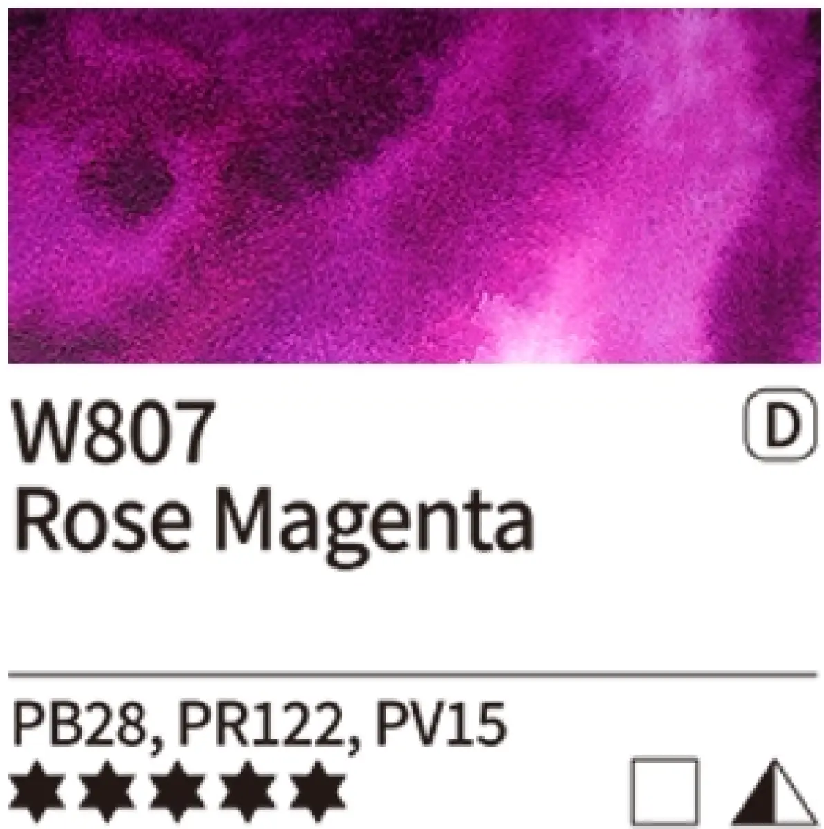 Akvarelová barva Mijello Tourmaline 15ml – 807 Rose Magenta