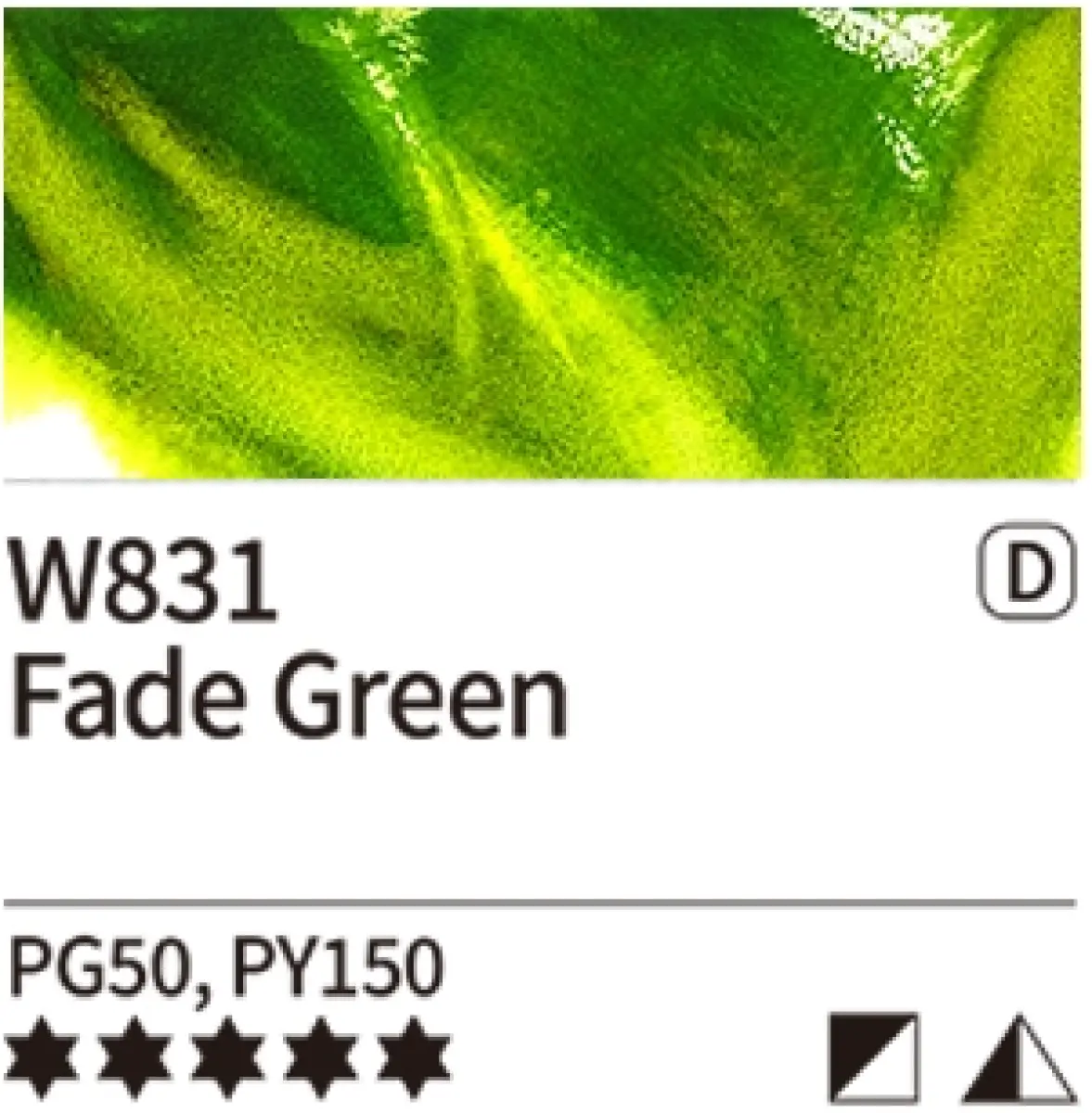 Akvarelová barva Mijello Tourmaline 15ml – 831 Fade Green
