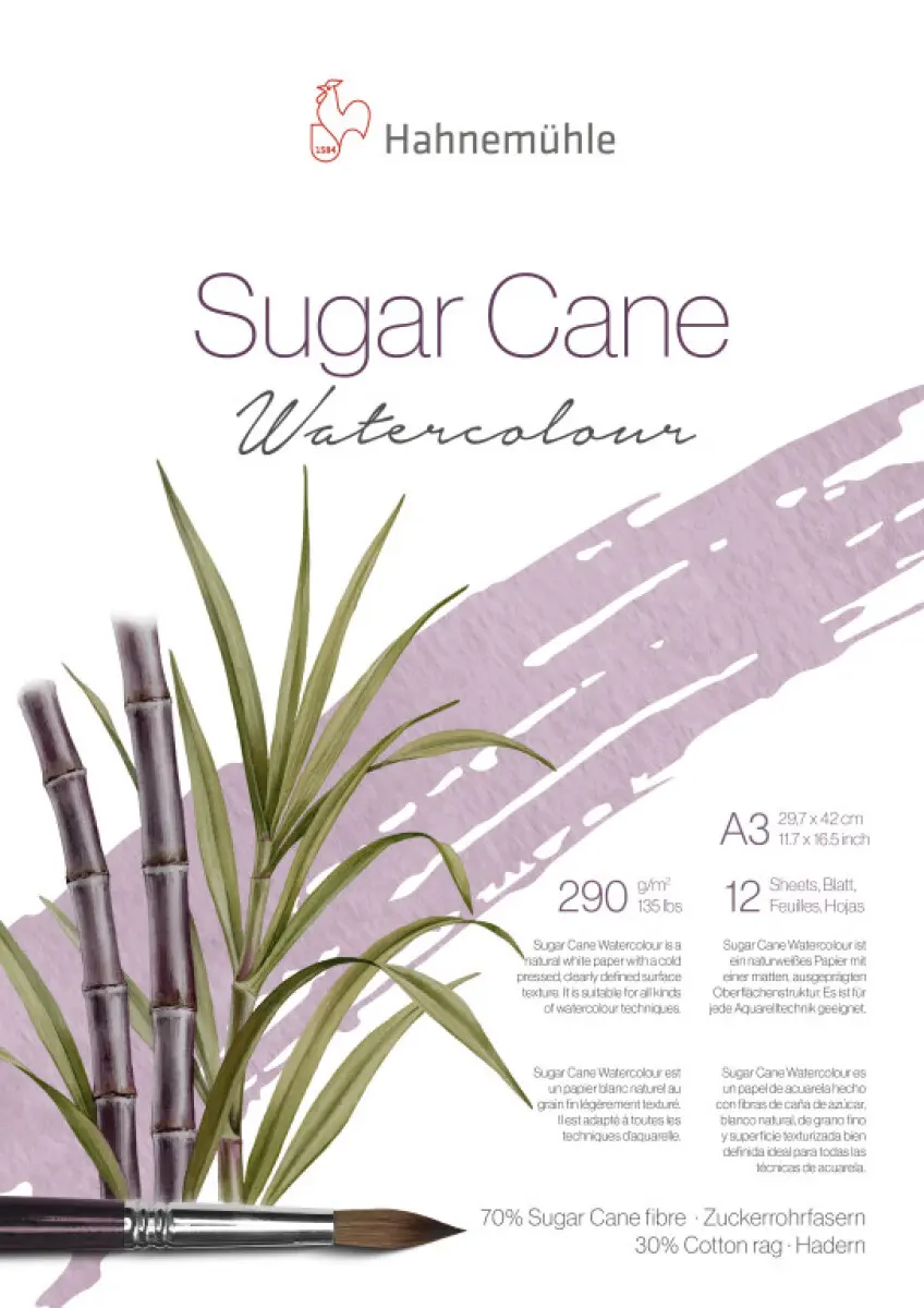 Akvarelový blok HHM Sugar Cane A3 290g