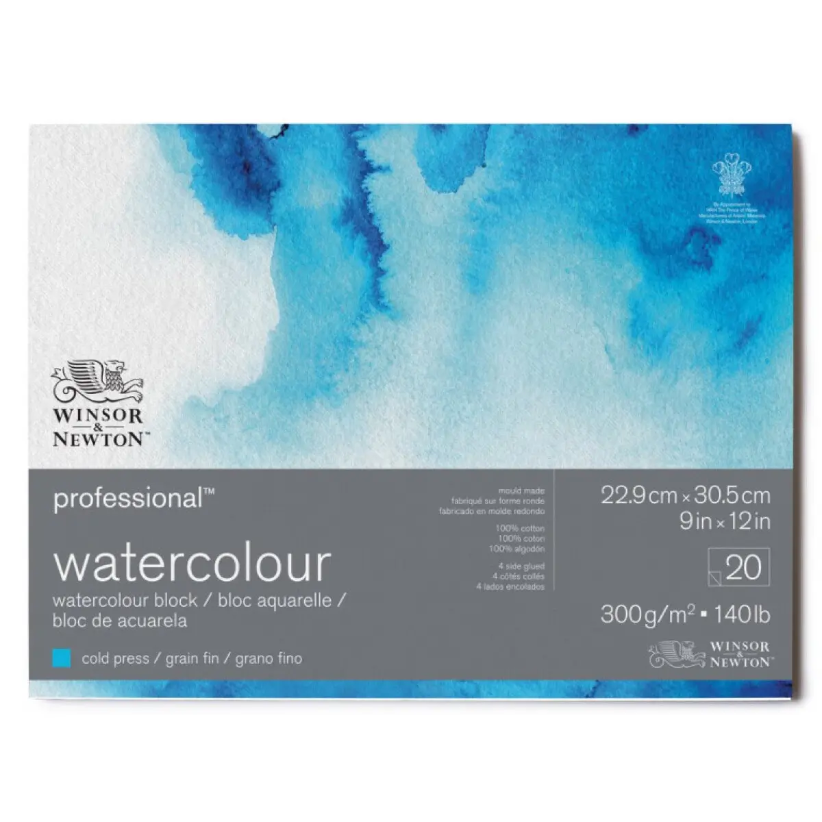Akvarelový blok W&N Professional CP 300g 23x30,5cm