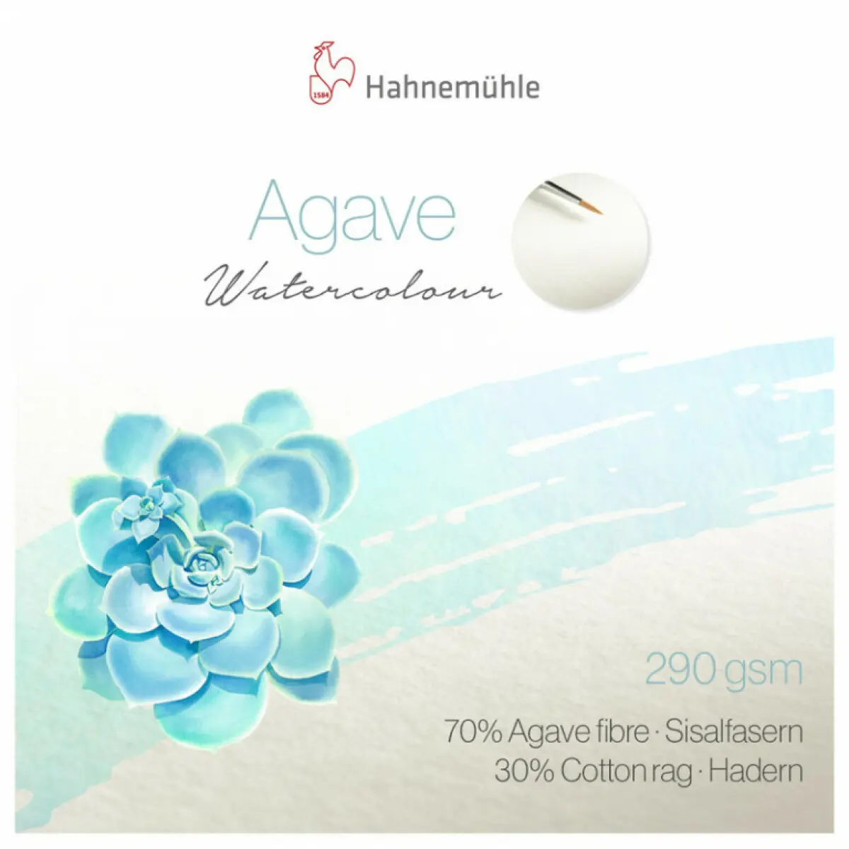 Akvarelový papír HHM Agave 290g 50x65cm - 10ks v balení