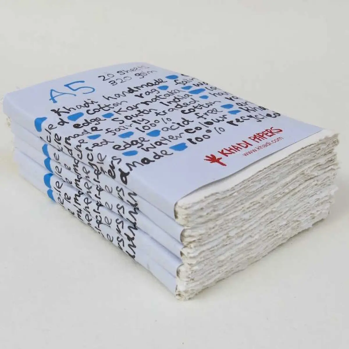 Akvarelový ruční papír Khadi A5 320g balení 20ks