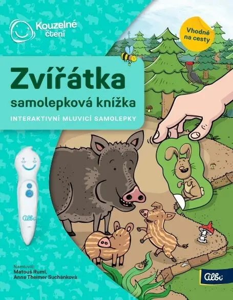 Albi Samolepková knížka Zvířátka
