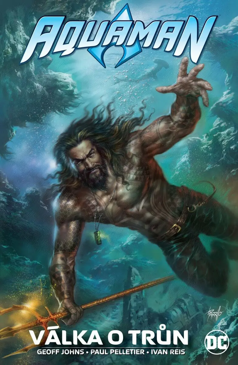 Aquaman: Válka o trůn - Geoff Johns, Paul Pelletier, Ivan Reis,Aquaman: Válka o trůn - Geoff Johns, Paul Pelletier, Ivan Reis - kniha z kategorie Komi
