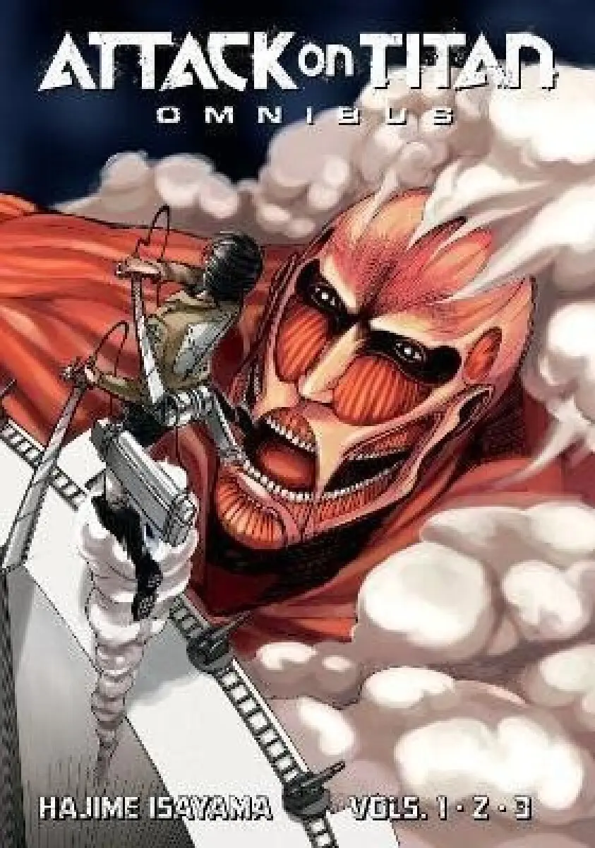 Attack on Titan Omnibus 1 (Volume 1-3) - Hajime Isayama,Attack on Titan Omnibus 1 (Volume 1-3) - Hajime Isayama - kniha z kategorie Komiksy