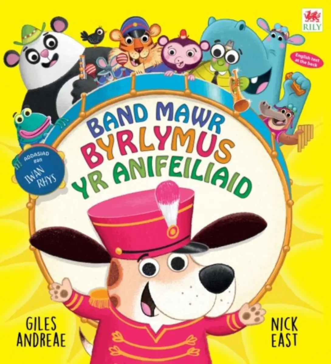 Band Mawr Byrlymus yr Anifeiliaid - Giles Andrae