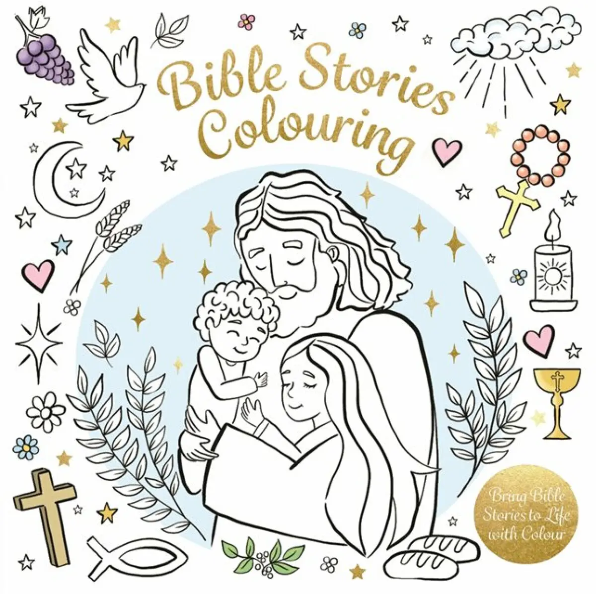Bible Stories Colouring - T. Kingfisher