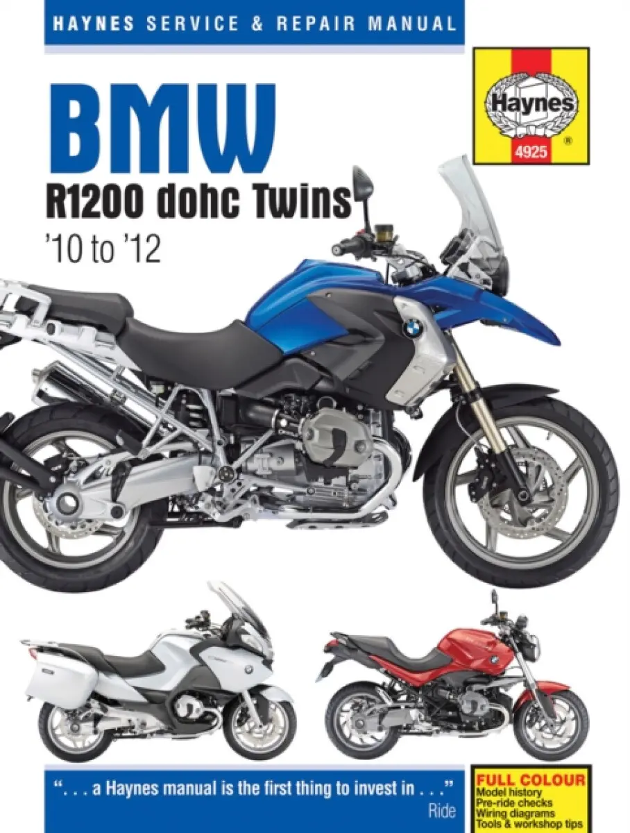 BMW R1200 dohc (10 - 12) Haynes Repair Manual - Haynes Publishing