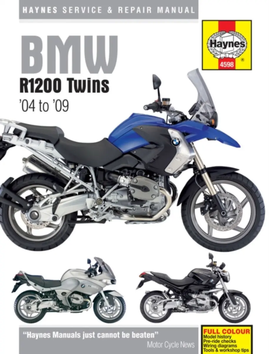 BMW R1200 Twins (04 - 09) Haynes Repair Manual - Haynes Publishing