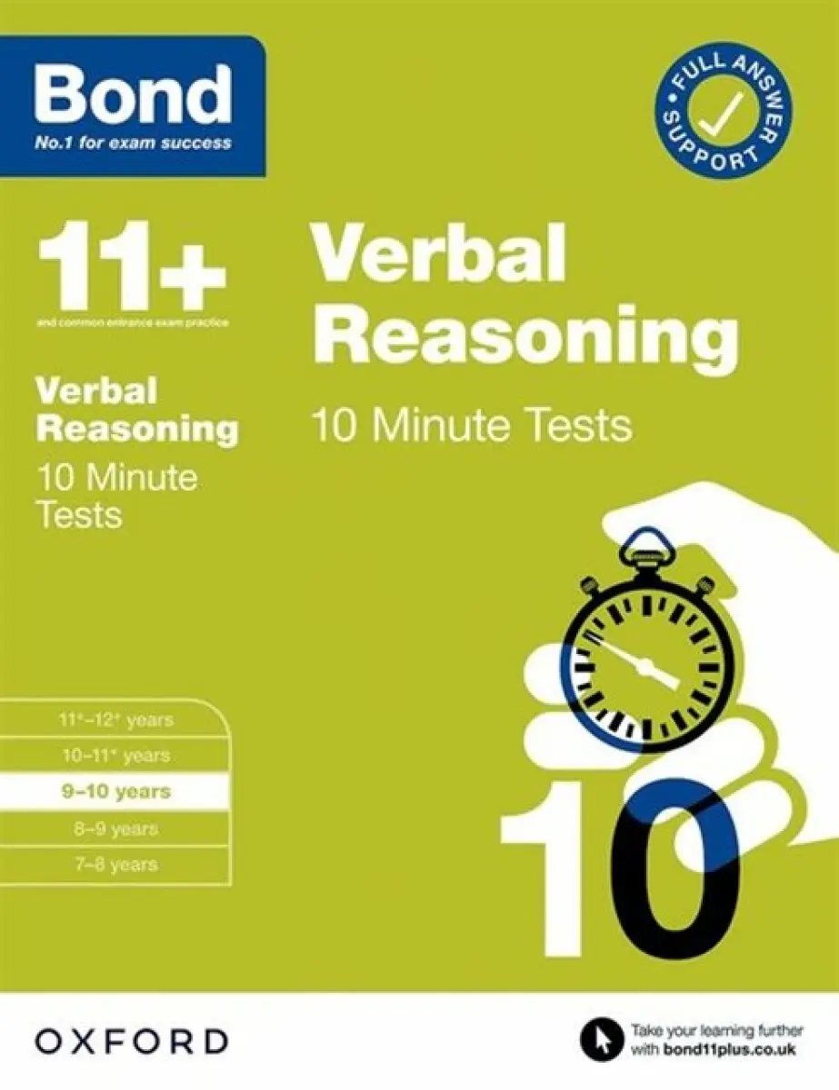 Bond 11+ Verbal Reasoning 10 Minute Tests for Age 9-10 | For 2026 GL Assessment & other 11 plus entrance exams - Bond 11+, Frances Down