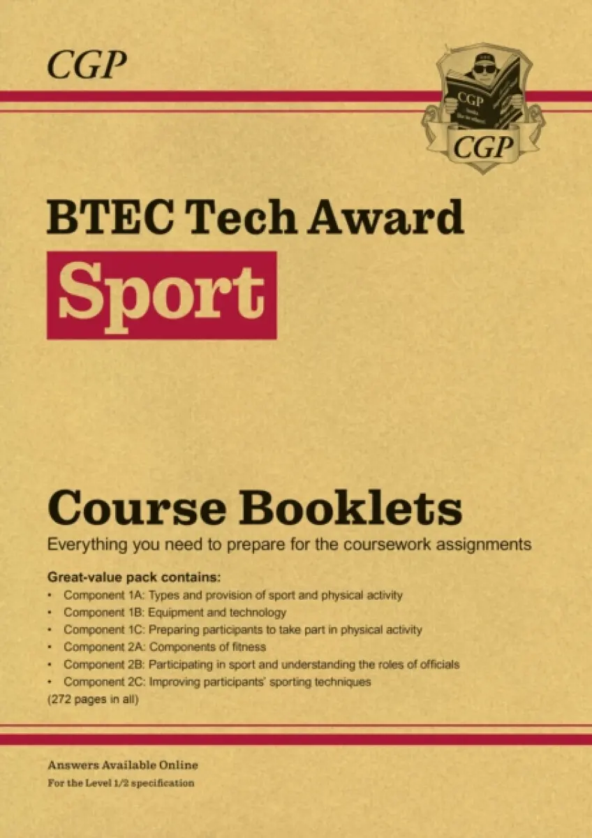 BTEC Tech Award in Sport: Course Booklets Pack (with Online Edition) - Louise Bates