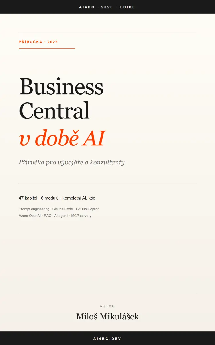 Business Central v době AI - Miloš Mikulášek