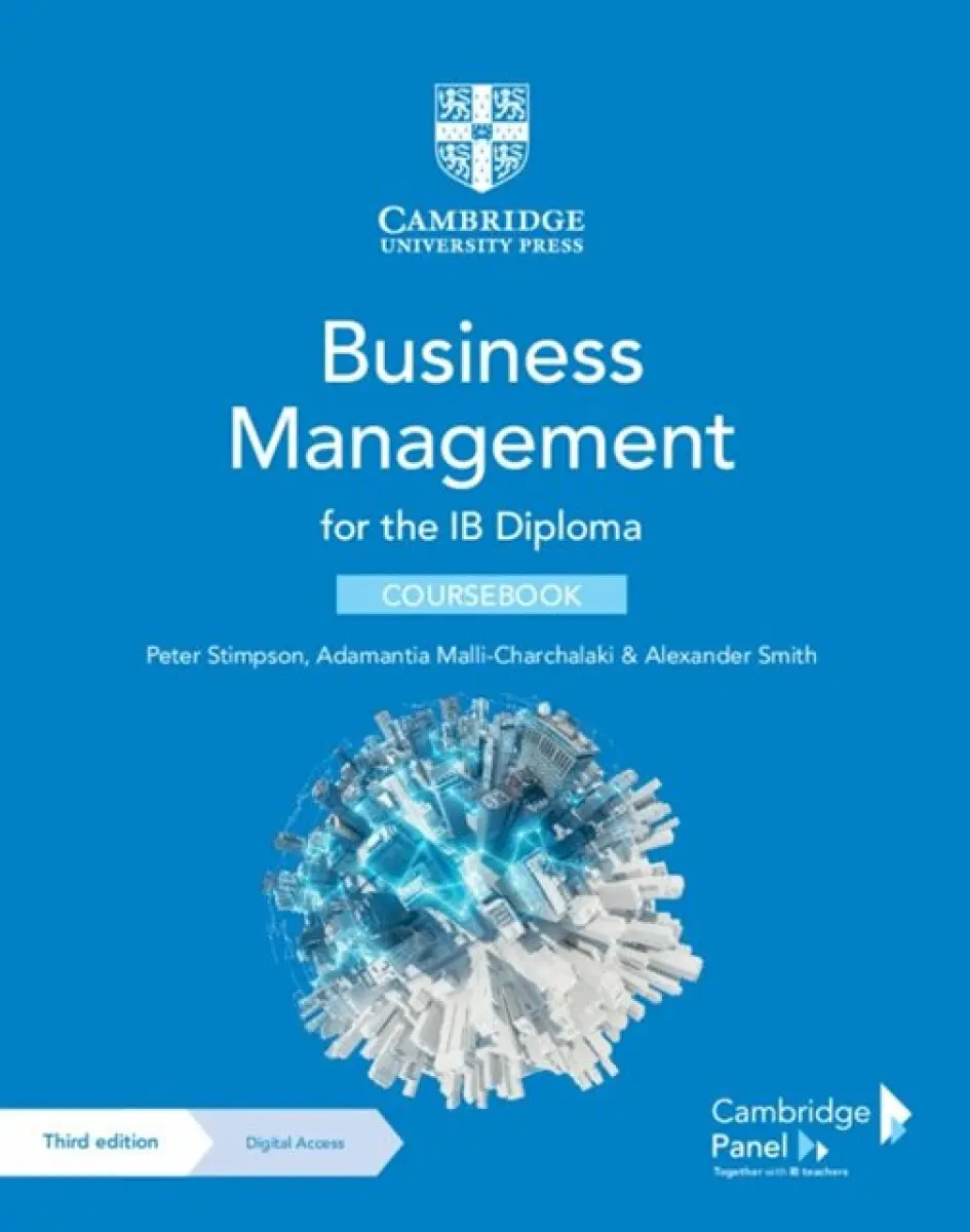 Business Management for the Ib Diploma Coursebook + Digital Access 2 Years - Peter Stimpson, Adamantia Malli-Charchalaki, Alexander Smith