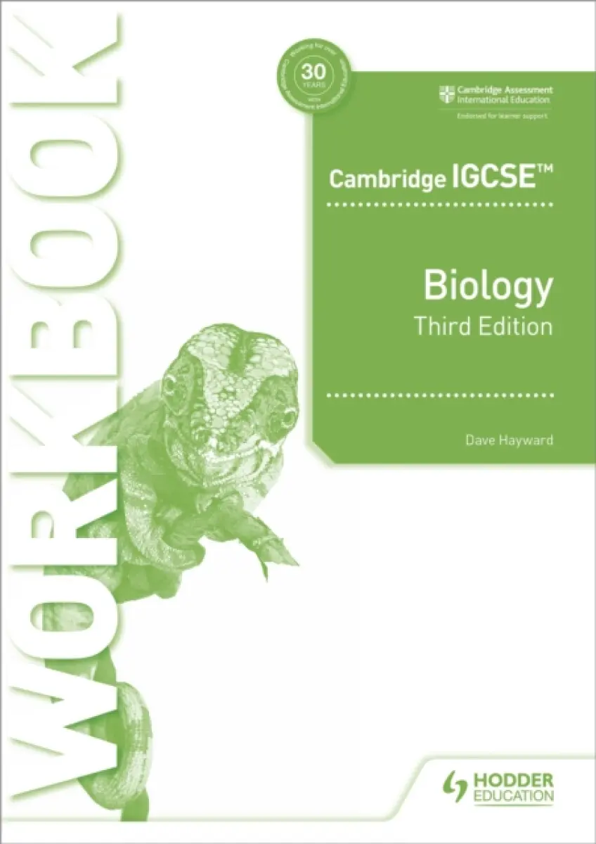 Cambridge IGCSEâ„¢ Biology Workbook 3rd Edition - Hayward Dave