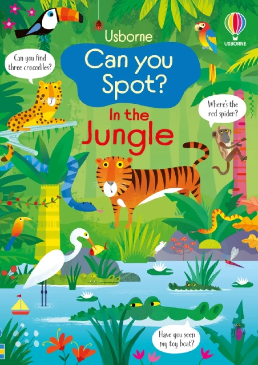 Can you Spot? In the Jungle - Kirsteen Robson