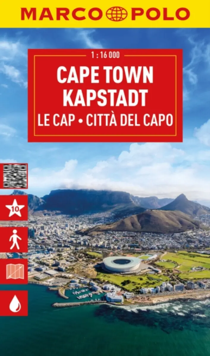 Cape Town Marco Polo City Map - Marco Polo