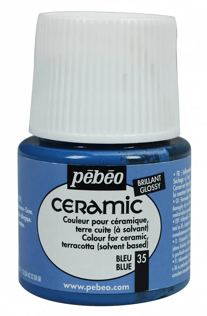 Barva na keramiku Ceramic 45ml – 35 modrá