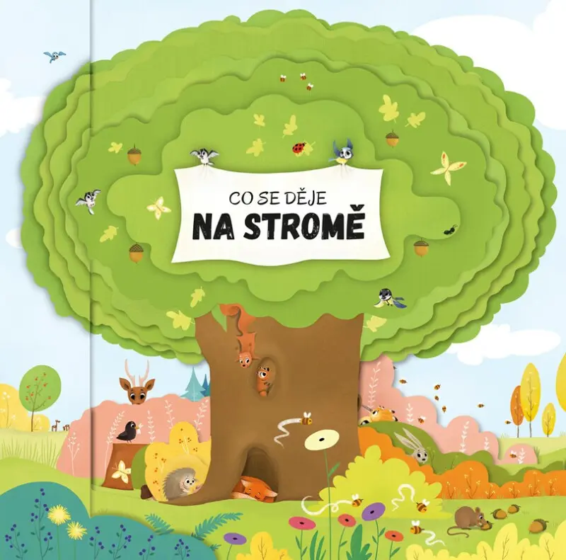 Co se děje na stromě - Petra Bartíková, Magdalena Takáčová (ilustrátor) - kniha z kategorie Naučné knihy