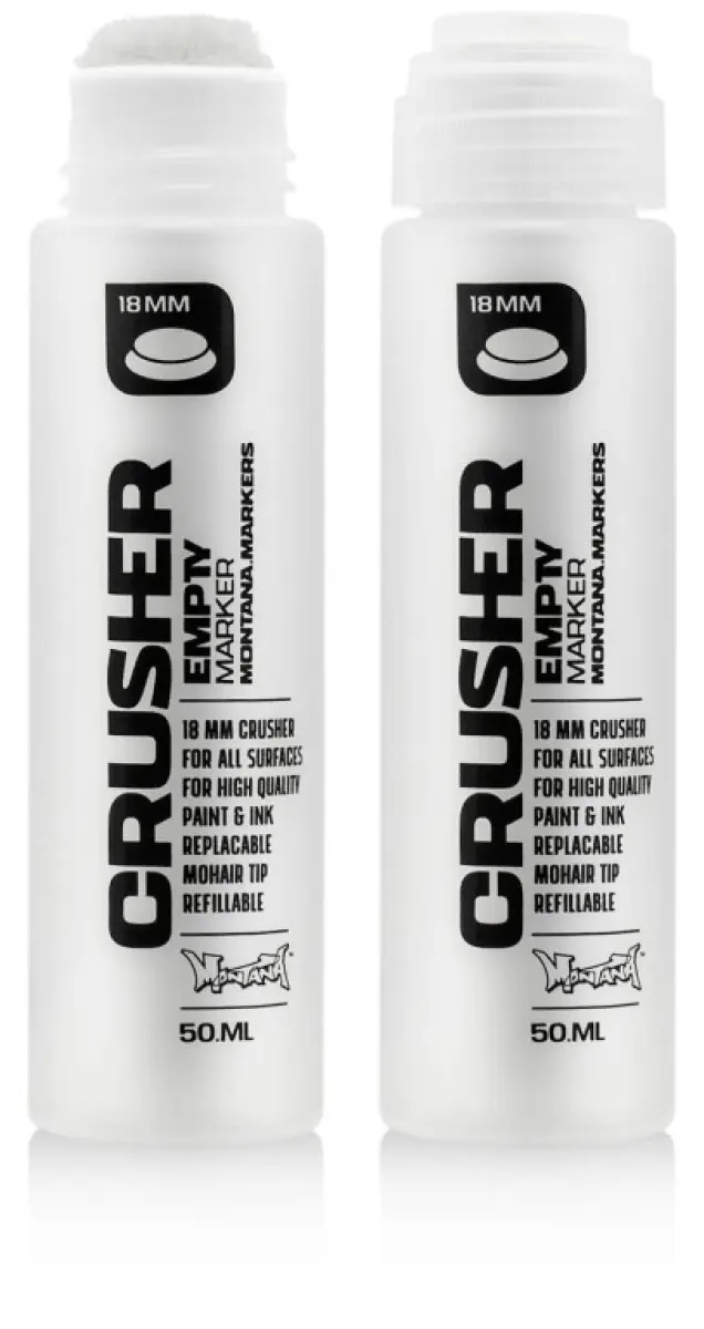 Crusher Montana prázdný 18mm/50ml