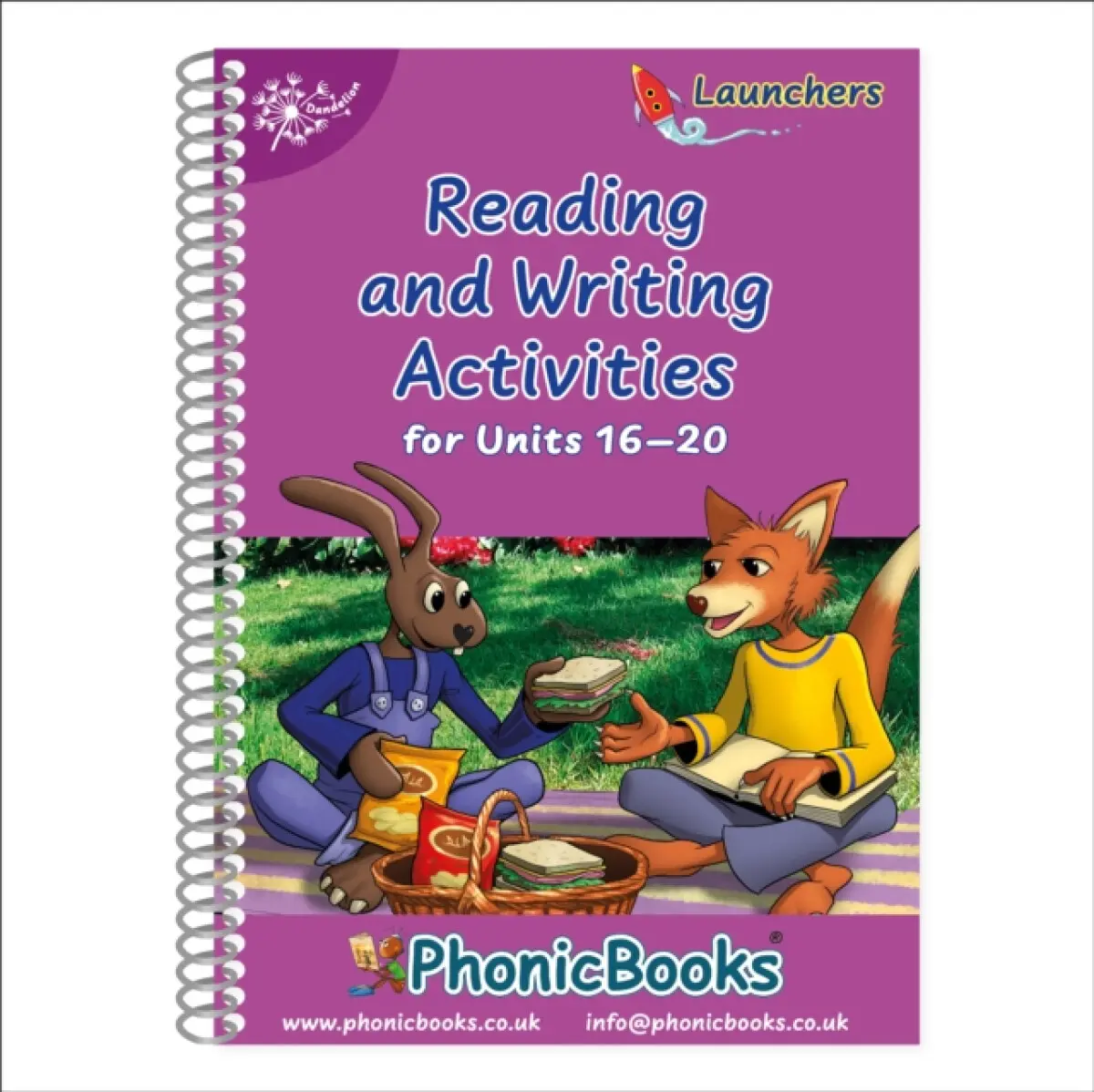 Phonic Books Dandelion Launchers Reading and Writing Activities Units 16-20 - Clair Baker, Wendy Tweedie