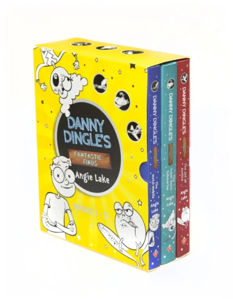 Danny Dingle's Fantastic Finds Books 1-3 - Angie Lakeová