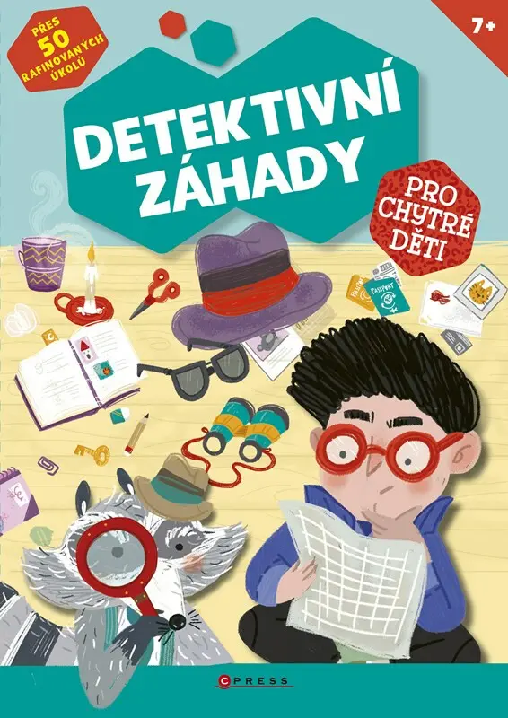Detektivní záhady pro chytré děti - Přes 50 rafinovaných úkolů! - kolektiv autorů