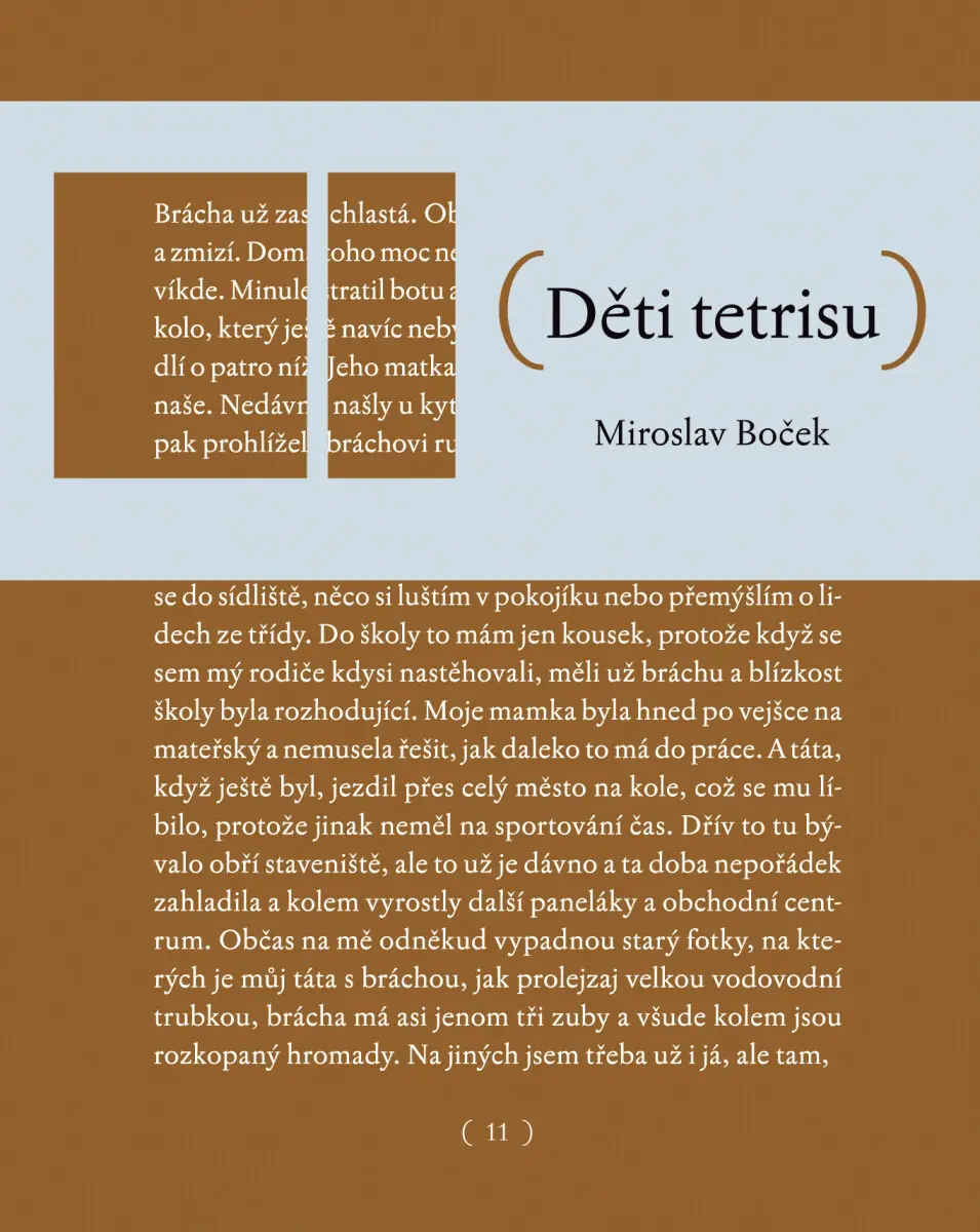 Děti tetrisu - Miroslav Boček