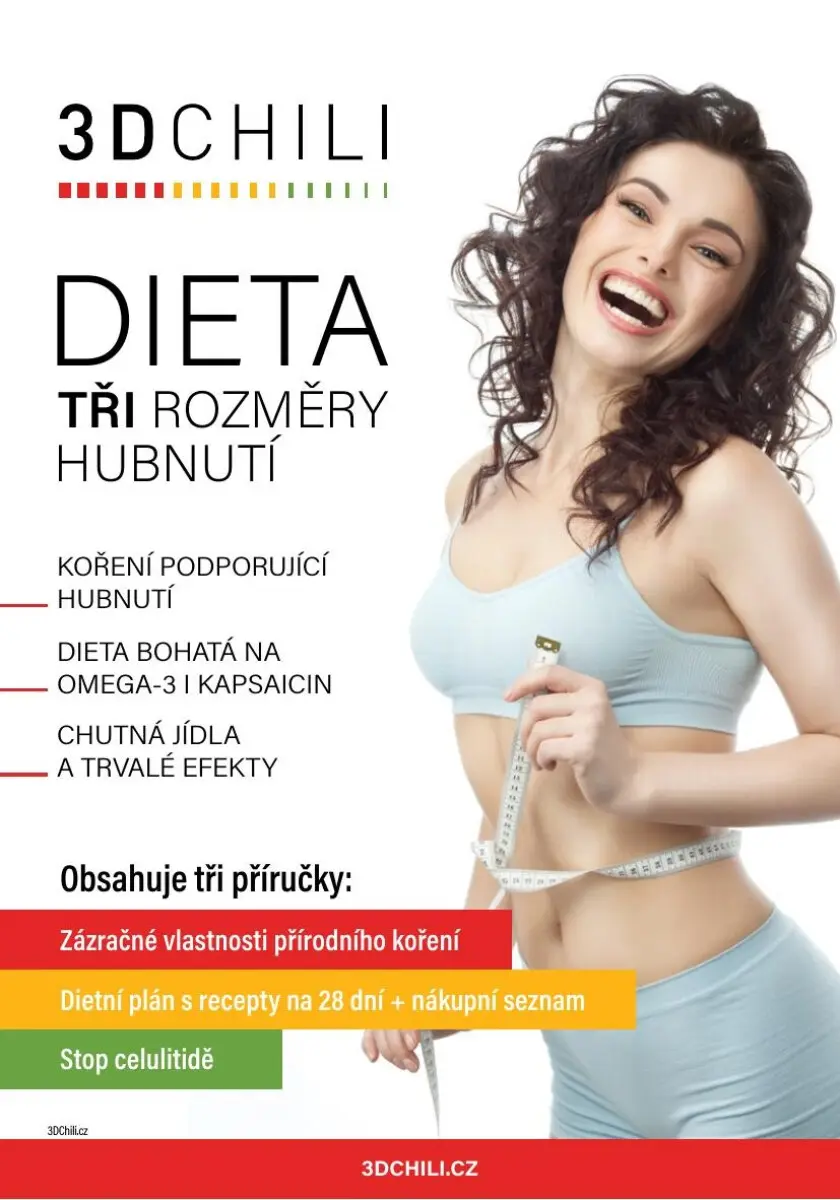 Dieta 3D Chili: Tři rozměry hubnutí - 3D Chili