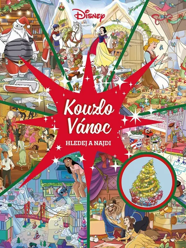Disney - Kouzlo Vánoc (Hledej a najdi vánoční předměty)