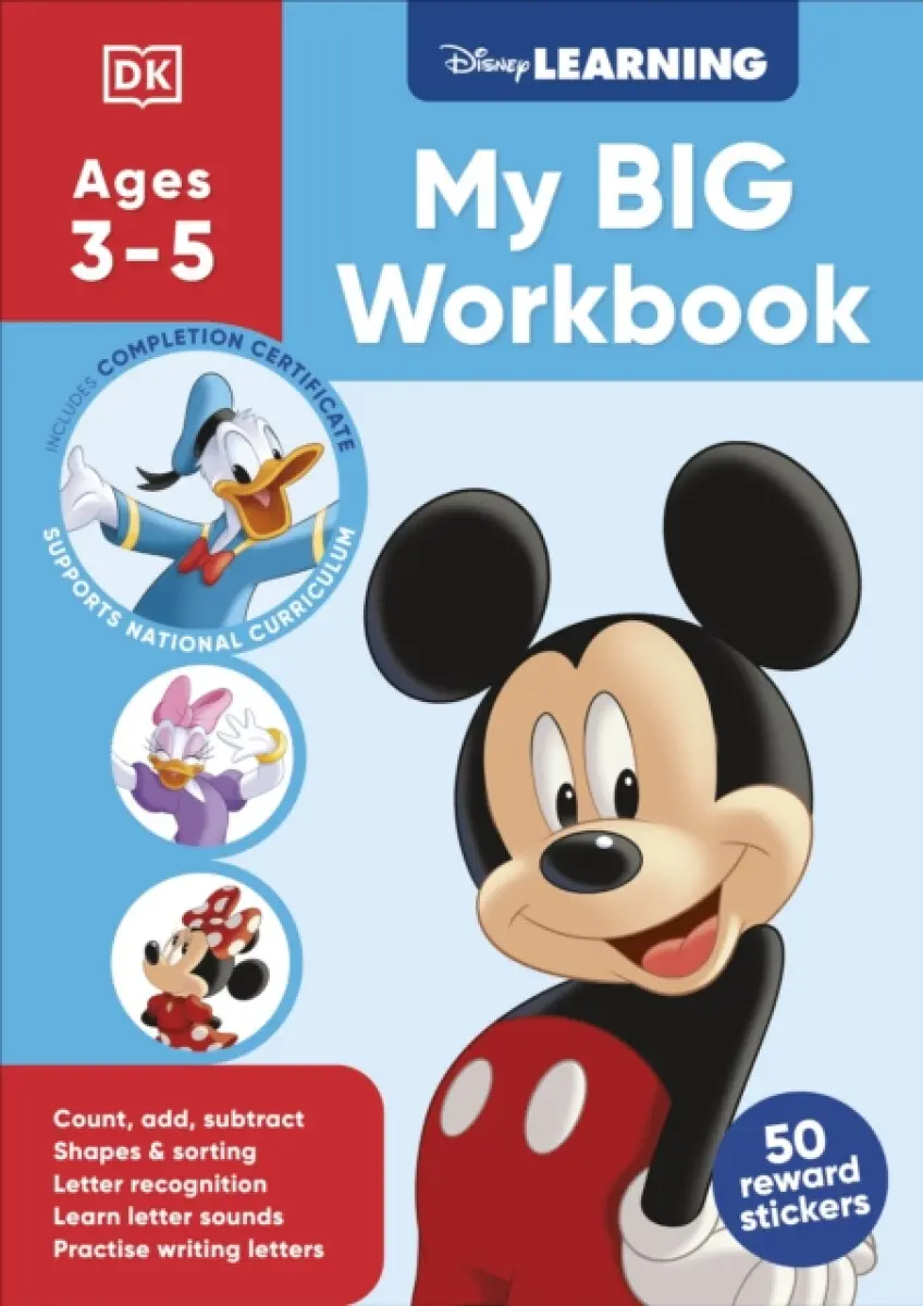 Disney Learning Big Workbook Ages 3-5 - DK