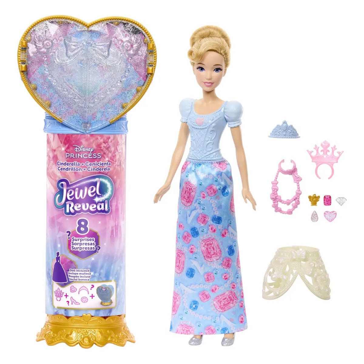 Disney Princess princezna s překvapením - POPELKA