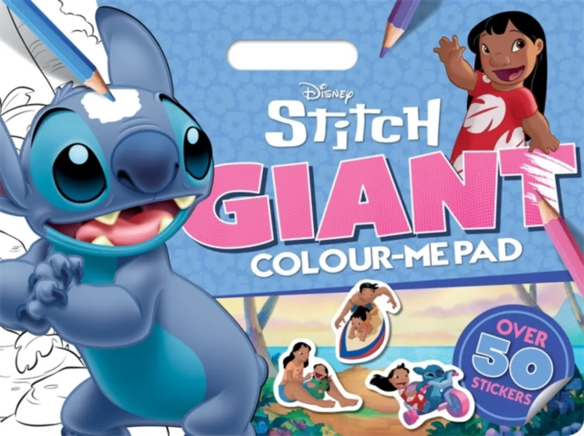 Disney Stitch: Giant Colour-Me Pad - Walt Disney