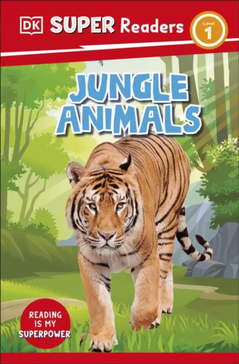 DK Super Readers Level 1 Jungle Animals - DK
