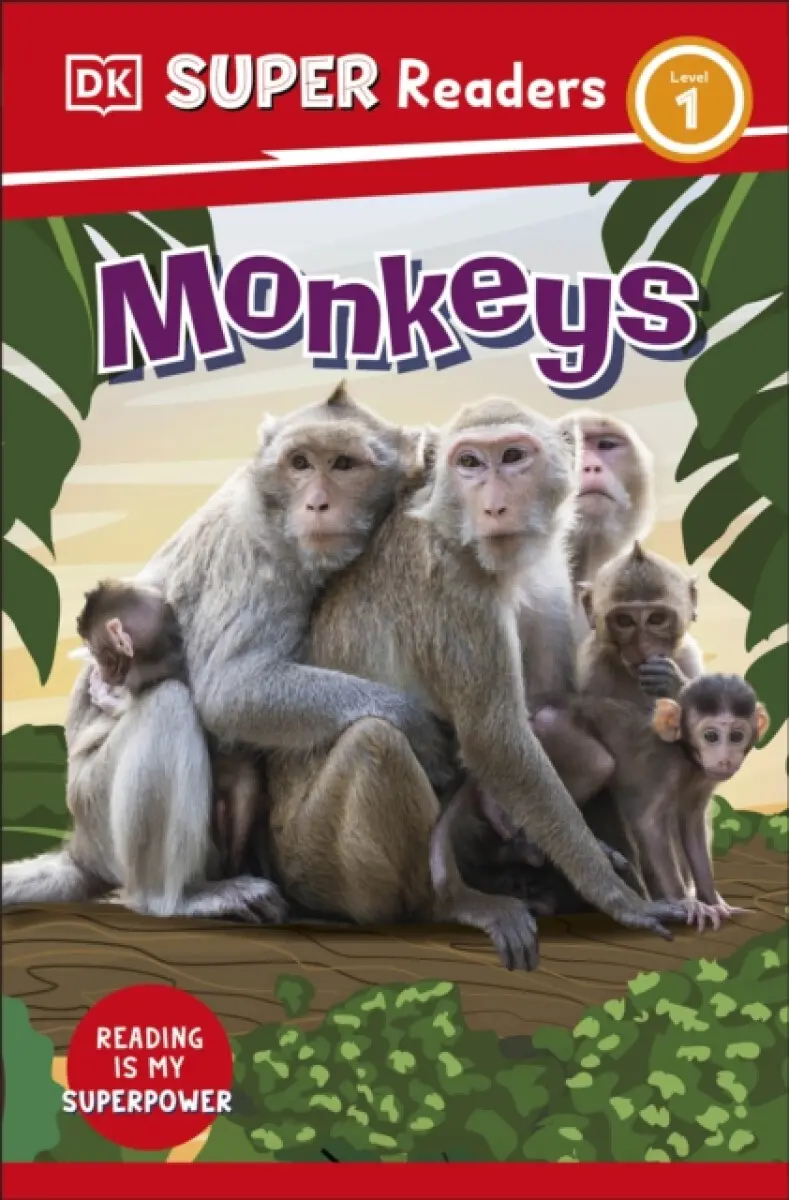 DK Super Readers Level 1 Monkeys - DK