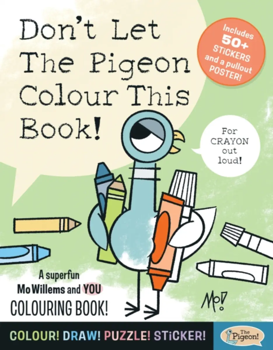 Don't Let The Pigeon Colour This Book! - Mo Willems Workshop