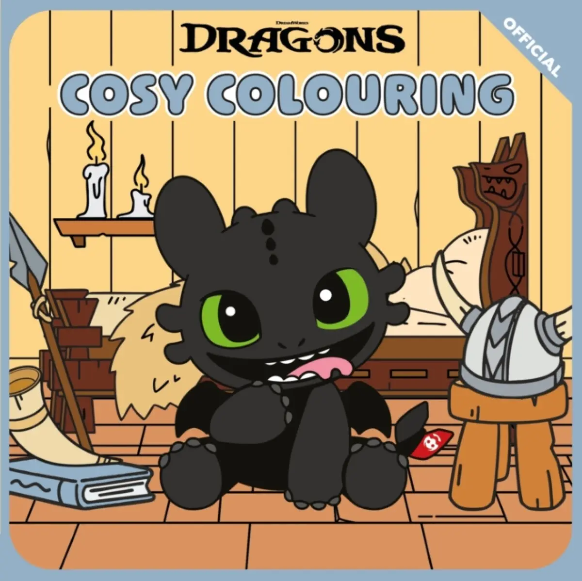 DreamWorks Dragons: Cosy Colouring - Dreamworks
