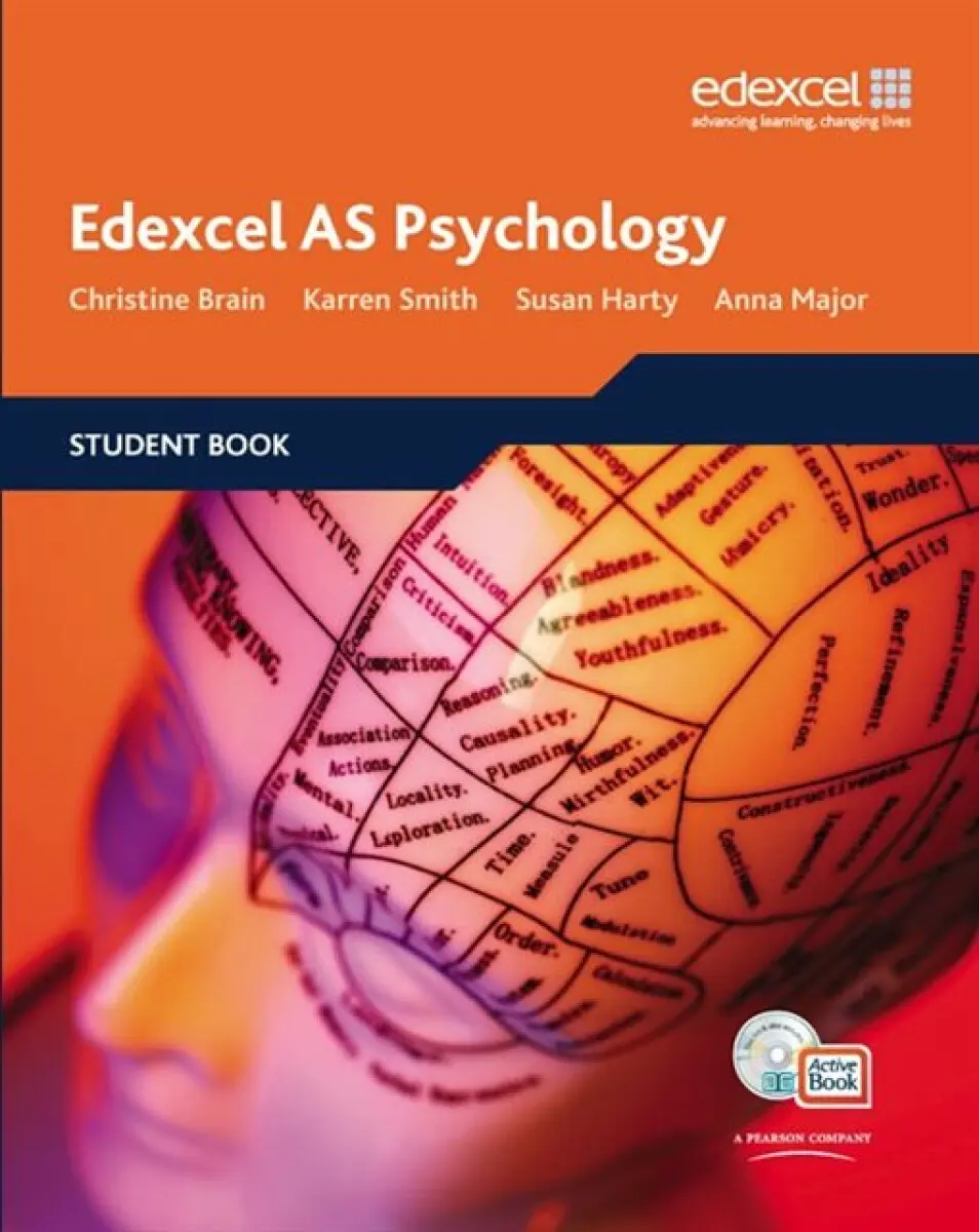 Edexcel AS Psychology Student Book + ActiveBook with CDROM - Susan Harty, Karren Smith, Christine Brain, Anna Major