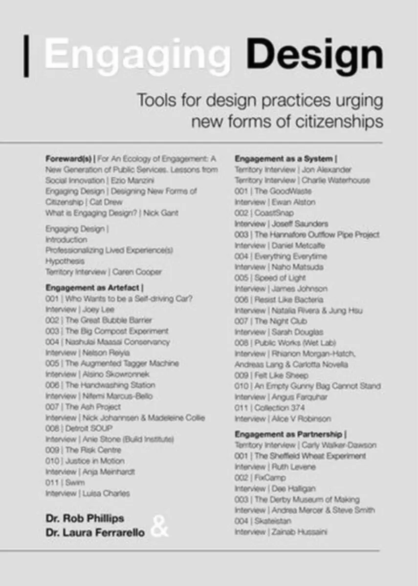 Engaging Design – Tools for Design Practices Urging New Forms of Citizenships