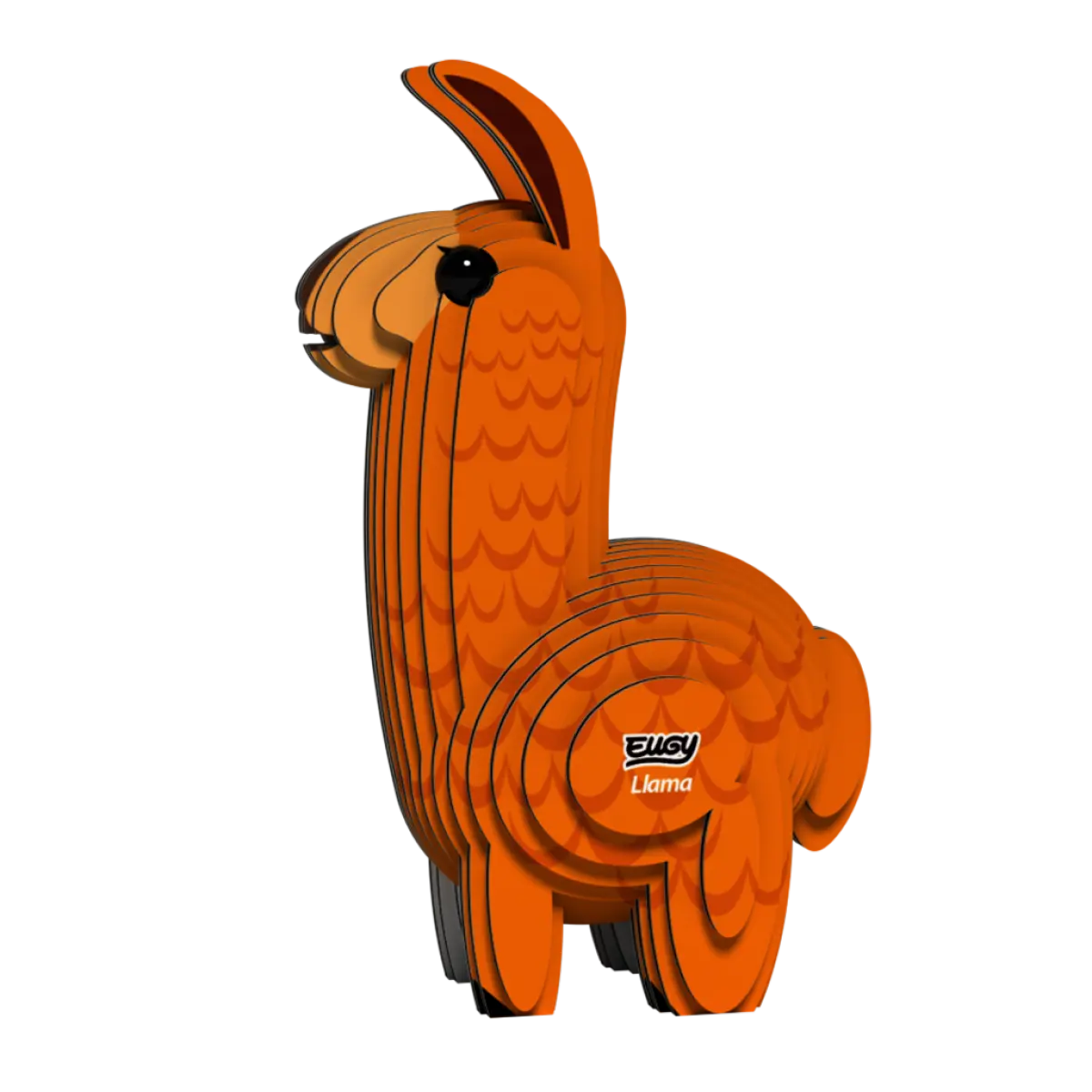 Eugy lama 3d kartonová skládačka