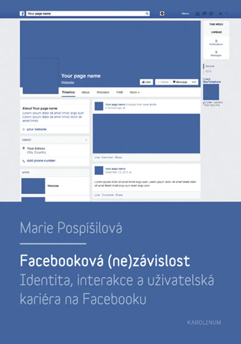 Facebooková (ne)závislost - Marie Pospíšilová