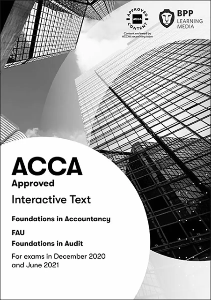 FIA Foundations in Audit (International) FAU INT - BPP Learning Media