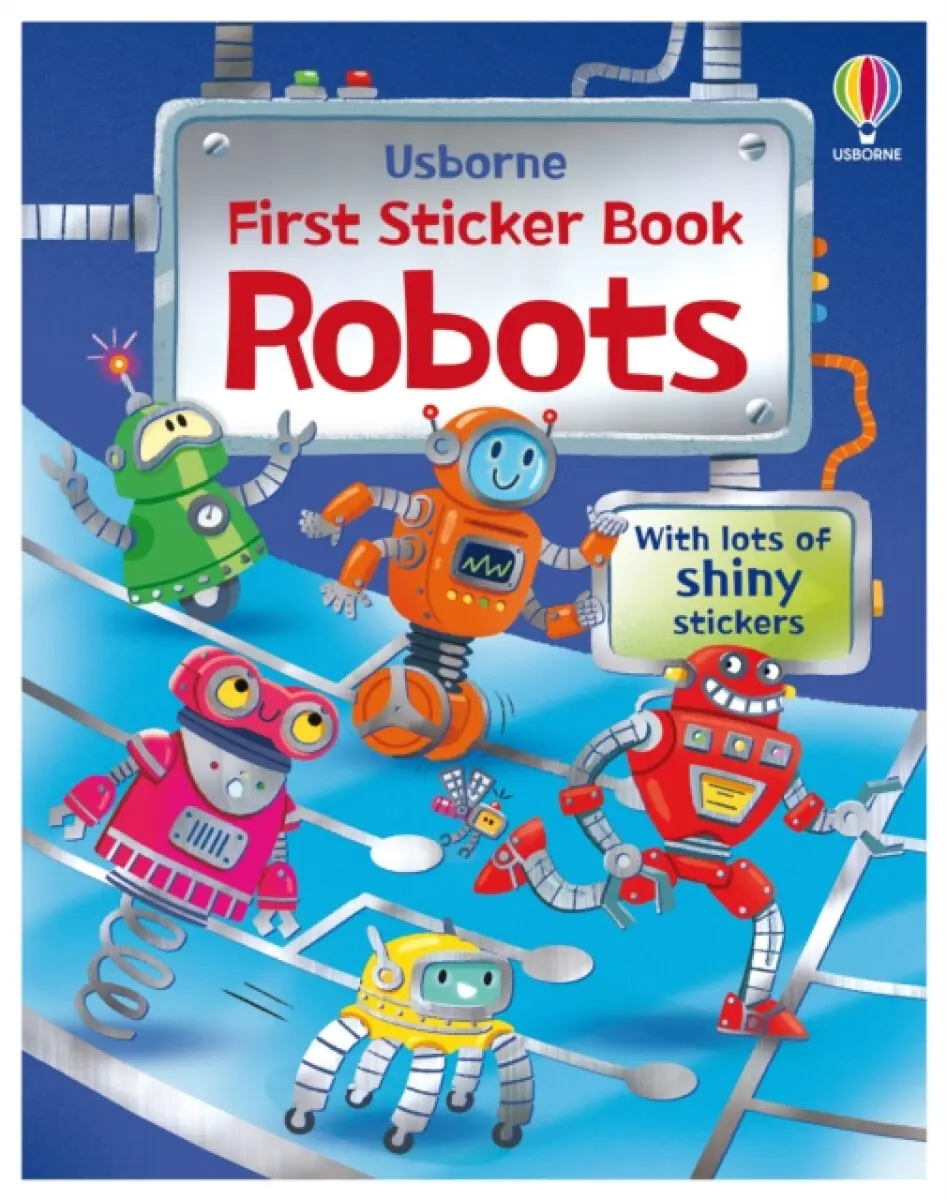 First Sticker Book Robots - Beecham Alice