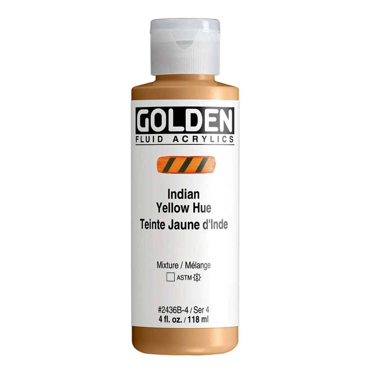 Akryl Golden Fluid 118ml – 2436 Indian Yellow Hue