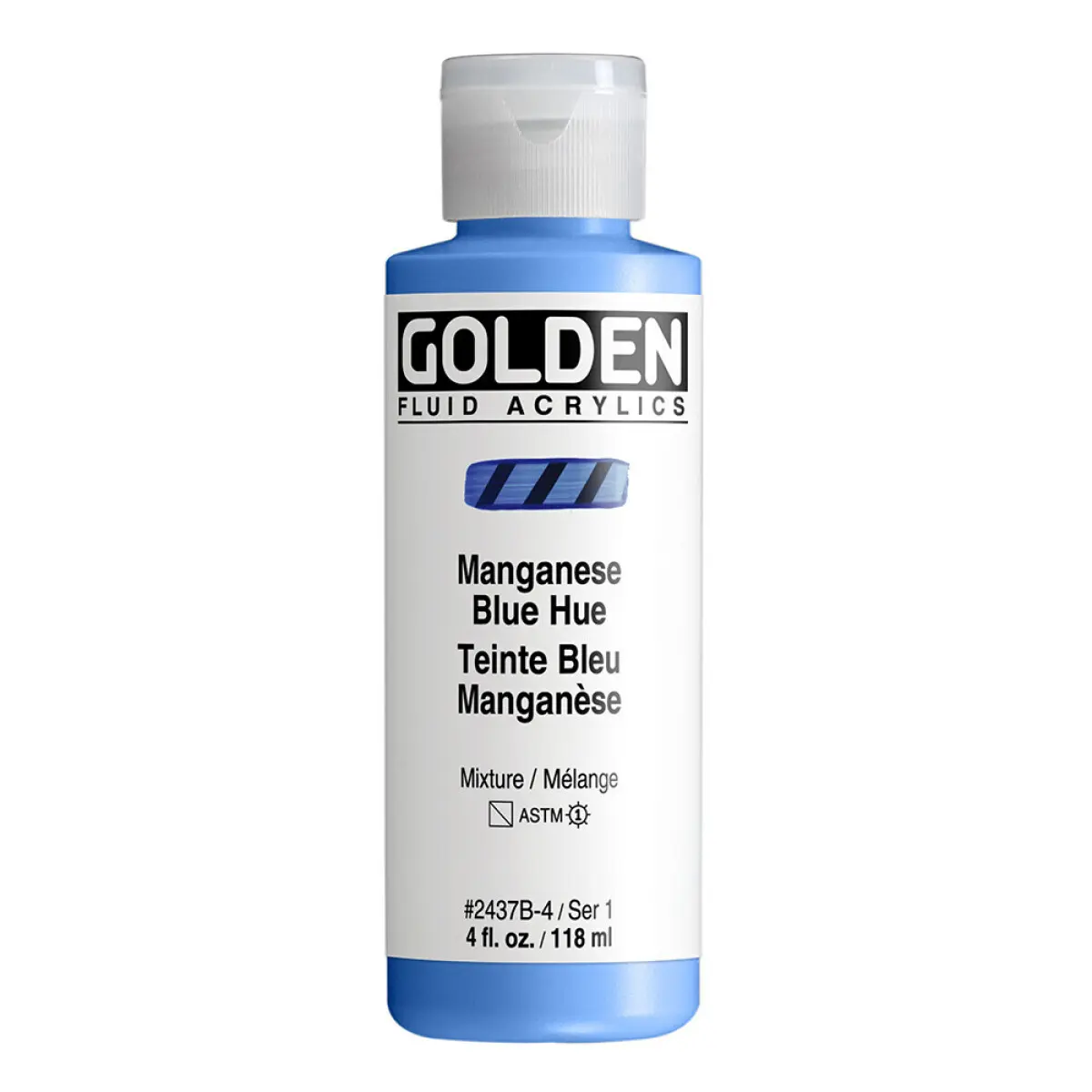 Akryl Golden Fluid 118ml – 2437 Manganese Blue Hue