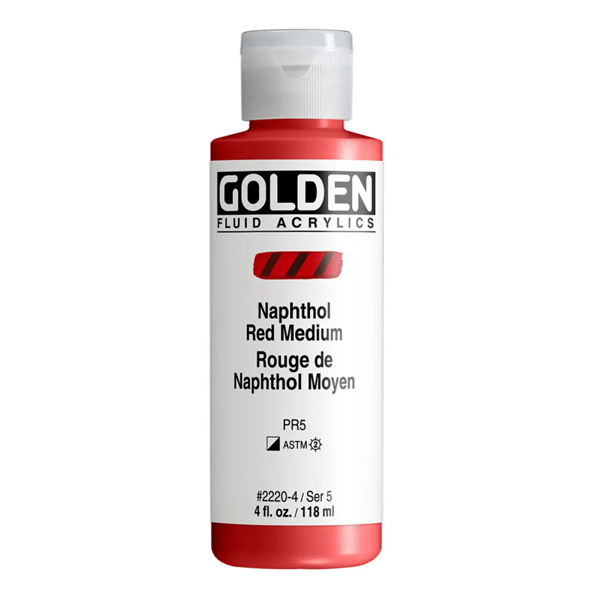 FL. NAPHTHOL RED MEDIUM 118 ML 2220