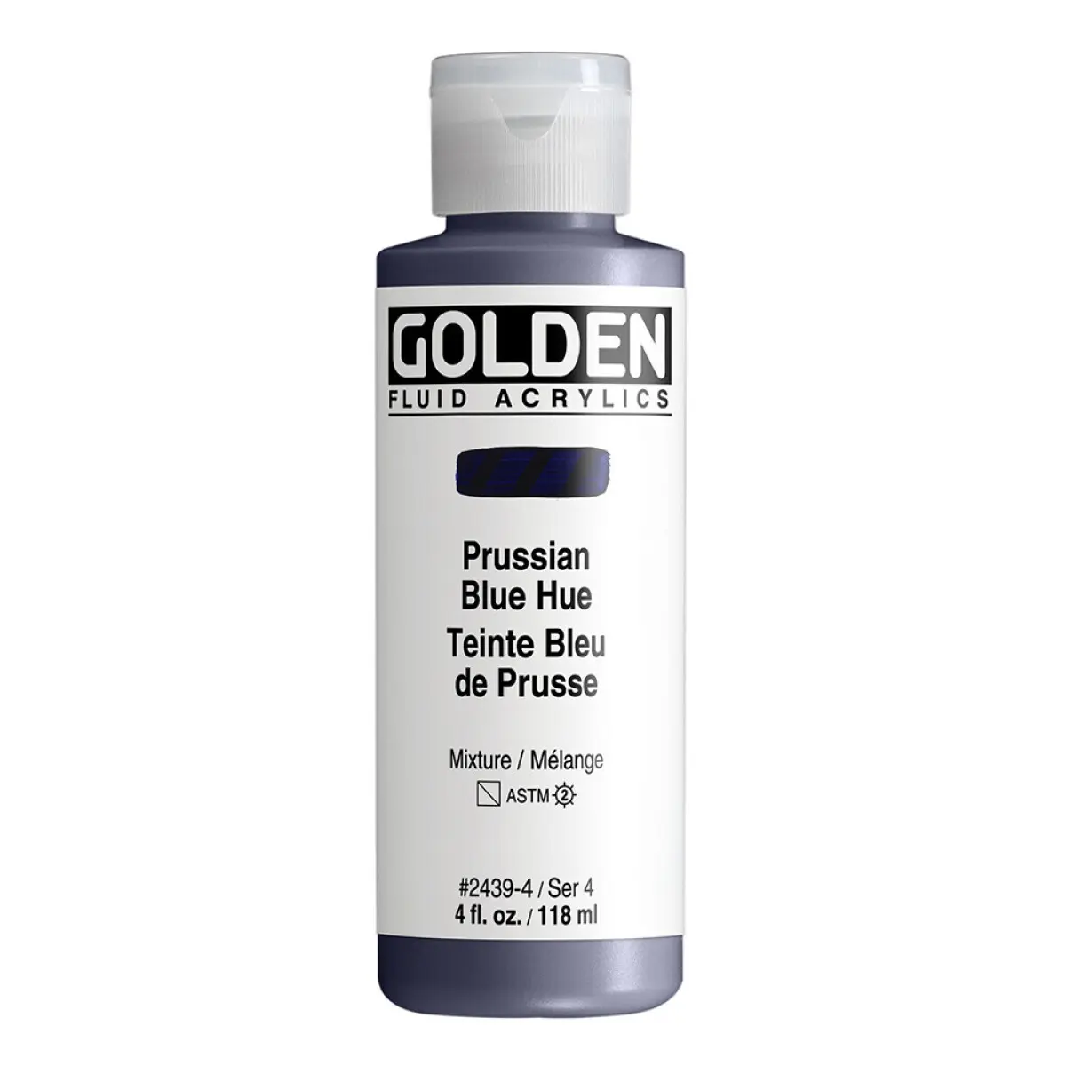 Akryl Golden Fluid 118ml – 2439 Prussian Blue Hue